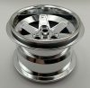 22969 Chrome Silver Wheel 62mm D. x 46mm Technic Racing Large Custom chromed by Bubul