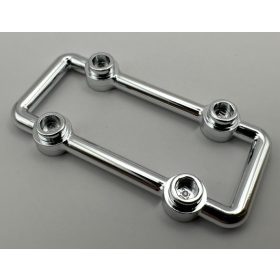   23444 | Chrome Silver Bar 1 x 6 x 3 with 4 Studs | Custom Chromed By BUBUL