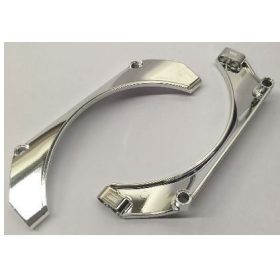   24118_S Chrome Silver Technic, Panel Car Mudguard Arched 15 x 2 x 5  24118 Custom Chromed by BUBUL