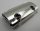 24119 Chrome Silver Technic, Panel Curved 7 x 3 with 2 Pin Holes through Panel Surface  24119 Custom Chromed by BUBUL