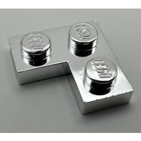   2420 Chrome Silver Plate 2 x 2 Corner Custom Chromed by BUBUL