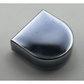   24246, 35399, 35398 | Chrome Titan Tile, Modified 1 x 1 Half Circle Extended (Stadium) with Groove | Custom Chromed by BUBUL