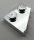 24307 | Chrome Silver Wedge, Plate 2 x 2 Right | Custom Chromed by BUBUL