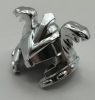 24484 Chrome SilverMinifigure, Headgear Helmet Ninjago with Cheek Protection and  Snake Heads  Custom Chromed by BUBUL