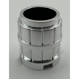   2489, 26170 | Chrome Silver Container, Barrel 2 x 2 x 2 | Custom Chromed by BUBUL
