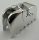 2490 | Chrome Silver Horse Barding, Ruffled Edge | Custom Chromed by Bubul