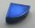 25269 | Chrome BLUE Tile, Round 1 x 1 Quarter | Custom Chromed by BUBUL