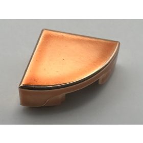   25269 | Chrome Copper Tile, Round 1 x 1 Quarter | Custom Chromed by BUBUL