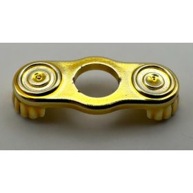   2526 | Chrome Gold Minifig, Epaulette | Custom Chromed by BUBUL