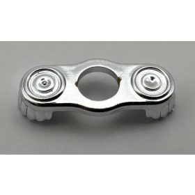   2526 | Chrome Silver Minifig, Epaulette | Custom Chromed by BUBUL