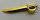 2530 Chrome Gold Minifig, Weapon Sword, Cutlass 35744 Custom Chromed by BUBUL