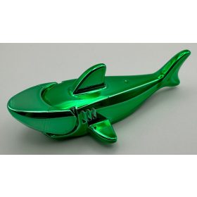   2547 | Green Shark with Pointed Nose and Debossed Eyes or 14518  20512 | Custom Chromed by Bubul
