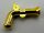 2562 Chrome Gold Minifig, Weapon Gun, Pirate Flintlock Pistol  Custom Chromed by BUBUL