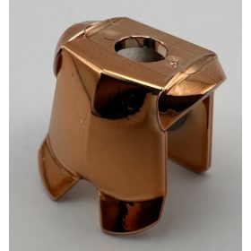   2587 | Chrome-COPPER Minifig, Armor Breastplate with Leg Protection | Custom Chromed by Bubul