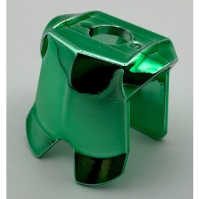  2587 | Chrome GREEN Minifig, Armor Breastplate with Leg Protection | Custom Chromed by Bubul