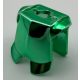 2587 | Chrome GREEN Minifig, Armor Breastplate with Leg Protection | Custom Chromed by Bubul