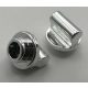25893 Chrome Silver Plate, Round 1 x 1 with Handle  25893 or similar 79194 Custom Chromed by BUBUL