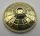 26007 Chrome GOLD Minifigure, Headgear Hat, Conical Asian with Raised Center Custom Chromed by BUBUL
