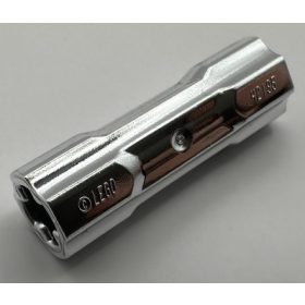   26287 Chrome Silver Technic, Axle Connector 3L  Custom Chromed by BUBUL