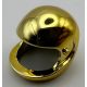 2715 - Chrome Gold Technic, Figure Accessory Helmet - Custom Chromed by Bubul