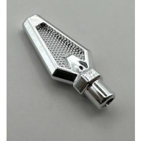   27257 Chrome Silver Minifig, Weapon Spear Tip  Custom Chromed by BUBUL