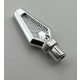 27257 Chrome Silver Minifig, Weapon Spear Tip  Custom Chromed by BUBUL