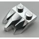 27261 | Plate, Modified 1 x 2 with 3 Claws / Rock Fingers | Custom Chromed by Bubul 