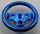 2741 | Chrome Blue Technic, Steering Wheel Large | Custom Chromed by BUBUL