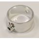 2745 | Chrome Silver Cylinder 4 x 4 x 1 2/3 with Axle Holes | Custom Chromed by BUBUL