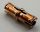 2780 | Chrome Copper Technic, Pin with Friction Ridges Lengthwise WITH Center Slots | Custom Chromed by Bubul