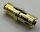 2780 | Chrome Gold Technic, Pin with Friction Ridges Lengthwise WITH Center Slots | Custom Chromed by Bubul