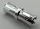 2780 | Chrome Silver Technic, Pin with Friction Ridges Lengthwise WITH Center Slots | Custom Chromed by Bubul