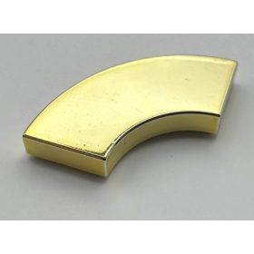   27925 Chrome GOLD Tile, Round Corner 2 x 2 Macaroni   Part: 27925  Custom Chromed by BUBUL