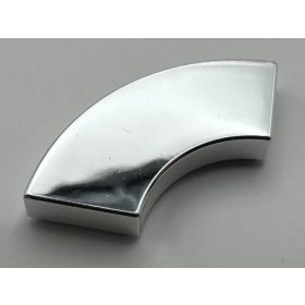   27925 Chrome Silver Tile, Round Corner 2 x 2 Macaroni   Part: 27925  Custom Chromed by BUBUL