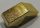 28192 | Chrome Gold Slope 45 2 x 1 with Cutout without Stud | Custom Chromed by BUBUL