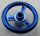 2819 | Chrome BLUE Technic, Steering Wheel Small, 3 Studs Diameter | Custom Chromed by Bubul