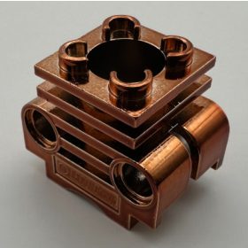   2850 | Chrome Copper Technic Engine Cylinder | Custom Chromed by Bubul