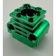 2850b | Chrome Green Technic Engine Cylinder | Custom Chromed by Bubul
