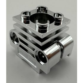   2850 | Chrome Silver Technic Engine Cylinder | Custom Chromed by Bubul