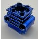2850b | Chrome BLUE Technic Engine Cylinder | Custom Chromed by Bubul