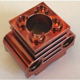   2850b | Chrome Copper Technic Engine Cylinder | Custom Chromed by Bubul
