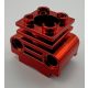 2850b | Chrome Red Technic Engine Cylinder | Custom Chromed by Bubul