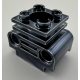 2850b | Chrome TITAN Technic Engine Cylinder | Custom Chromed by Bubul