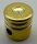 2851 | Chrome Gold Technic Engine Piston Round | Custom Chromed by Bubul