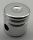 2851 | Chrome Silver Technic Engine Piston Round | Custom Chromed by Bubul