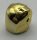 28631 Chrome Gold Minifigure, Headgear Helmet Armor Plates and Ear Protectors Custom Chromed by BUBUL