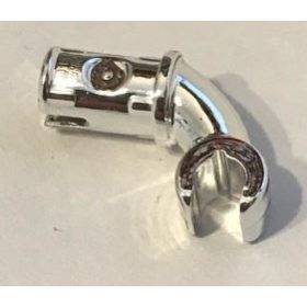   28660 | Chrome Silver Arm and Hand with Technic Pin | Custom Chromed by BUBUL