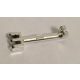 2880 | Chrome Silver Hinge Bar 2.5L with 2 and 3 Fingers on Ends (Pantograph Shoe Holder) | Custom Chromed by BUBUL