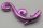 28870 | Chrome Pink Plant Stem, Curved with 2 Thorns and 2 Swirls | Custom Chromed by BUBUL