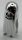 2888 | Chrome Silver Minifig, Headgear Head Cover, Ghost Shroud with Smile | Custom Chromed by Bubul
